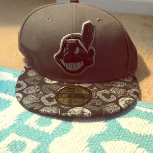 Cleveland Indians fitted baseball cap